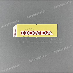 Adesivo posteriore coda carena