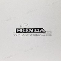 HONDA Kontpaneel sticker 86101-MJS-J70ZA