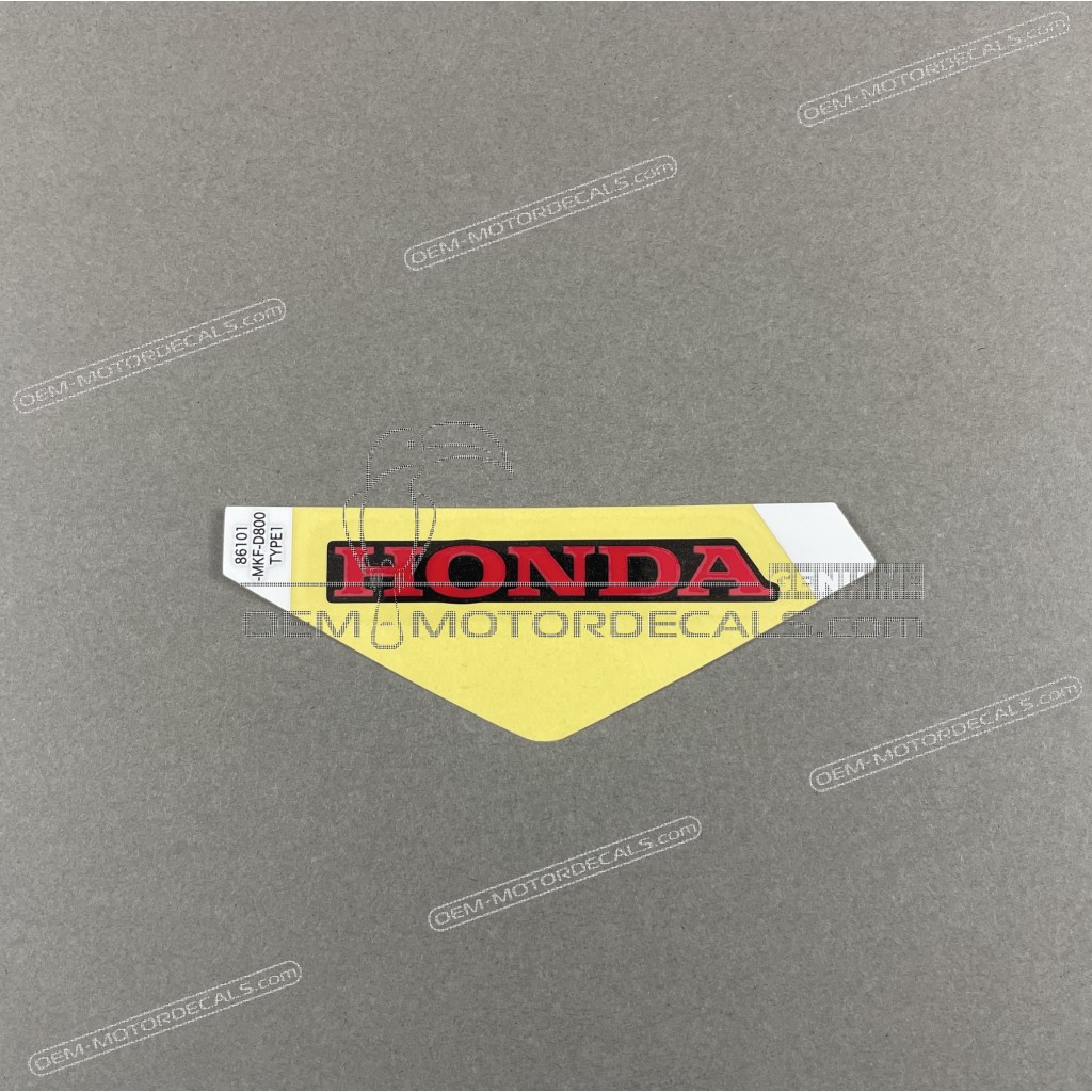 Honda CBR1000RR FIREBLADE Tail Cowl HONDA Logo Emblem OEM 86101MKFD80ZA