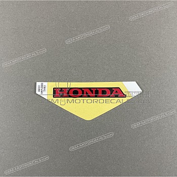 Emblème logo HONDA pour coque arrière
