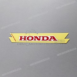 Front cowling decal