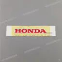 Pegatina del logo trasero Honda
