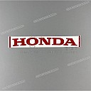 Autocollant HONDA pour sabot moteur, côté gauche