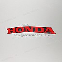 Adesivo HONDA puntale destro, lato destro
