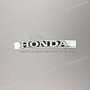 Emblème logo HONDA pour sabot moteur