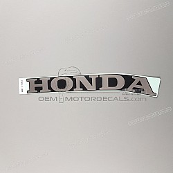 Belly pan decal, right side