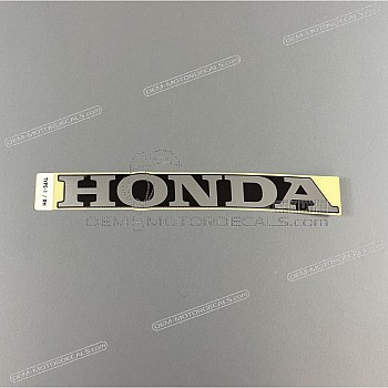 Belly pan decal, right side