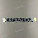 Belly pan decal, right side
