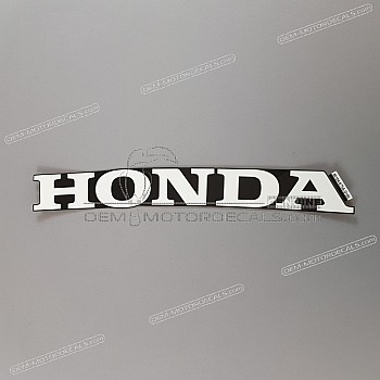 Belly pan decal, right side