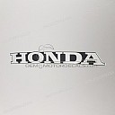Lower fairing HONDA graphic, left side