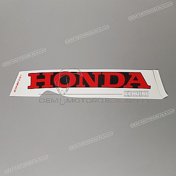 Naklejka na dolną owiewkę, pług, lewa strona