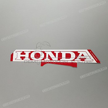 Naklejka na dolną owiewkę, pług, lewa strona