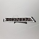 Autocollant HONDA pour sabot moteur gauche, côté gauche