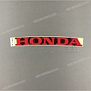 Belly pan Honda logo decal, left side