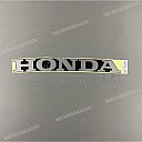 Belly pan decal, left side