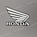 Right middle cowl Honda wing graphic, right side