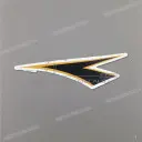 Fuel tank stripe, right side