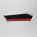 Fuel tank stripe, right side