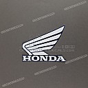 Autocollant Honda Wing, carénage d'aile gauche, côté gauche