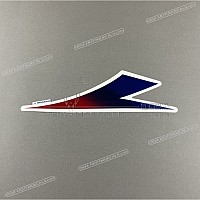 HONDA Pegatina de depósito de combustible, lado izquierdo 86172-MFN-D80ZA