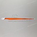 Pegatina de depósito CBR650R, lado izquierdo