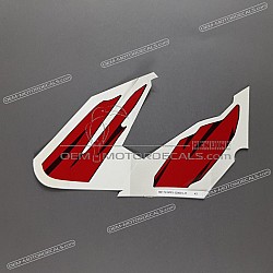 Adesivo pannello laterale, lato sinistro