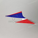 Naklejka na bak CBR125R, lewa strona