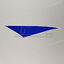Fuel tank CBR125R stripe, left side