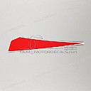 Fuel tank stripe, right side