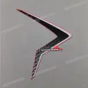 Side cowling decal, right side