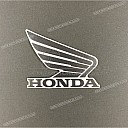 Fuel tank wing emblem, right side