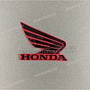 Wing emblem sticker, right side
