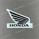 Radiator shroud CB125R logo, right side