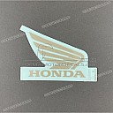 Emblema de logotipo Honda Wing del ala derecha, lado derecho