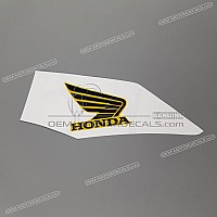 HONDA Emblème logo Honda Wing pour flanc de carénage côté droit 86201-KPN-E00ZB