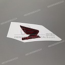 Emblème Honda Wing de carénage, côté droit