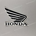 Adesivo Honda Wing, serbatoio, lato destro