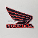 Right side cowling Honda wing mark