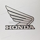 Kraftstofftank Honda Wing Emblem, rechte Seite