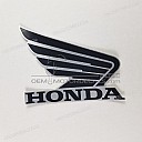 Logo Honda Wing tanque de combustible, lado derecho