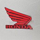 Logo Honda Wing serbatoio, lato destro