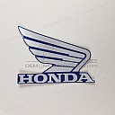 Logo Honda Wing pour réservoir, côté droit