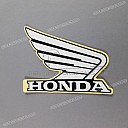 Kraftstofftank Honda Wing Emblem, rechte Seite