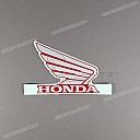 Emblema Honda en forma de ala para carenado del lado derecho
