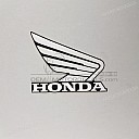 Emblème Honda pour réservoir, côté droit