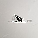 Adesivo Honda Wing, carenatura lato destro