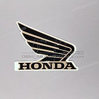 HONDA Rechtes Verkleidungs-Wing-Emblem 86201-MJW-J80ZD