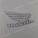 Honda vlemlogo voor tank, rechterkant