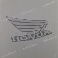 HONDA Emblema de ala Honda para depósito de combustible, lado derecho 86201-MKG-A20ZC
