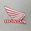 Emblema Honda Wing para depósito de combustible, lado derecho